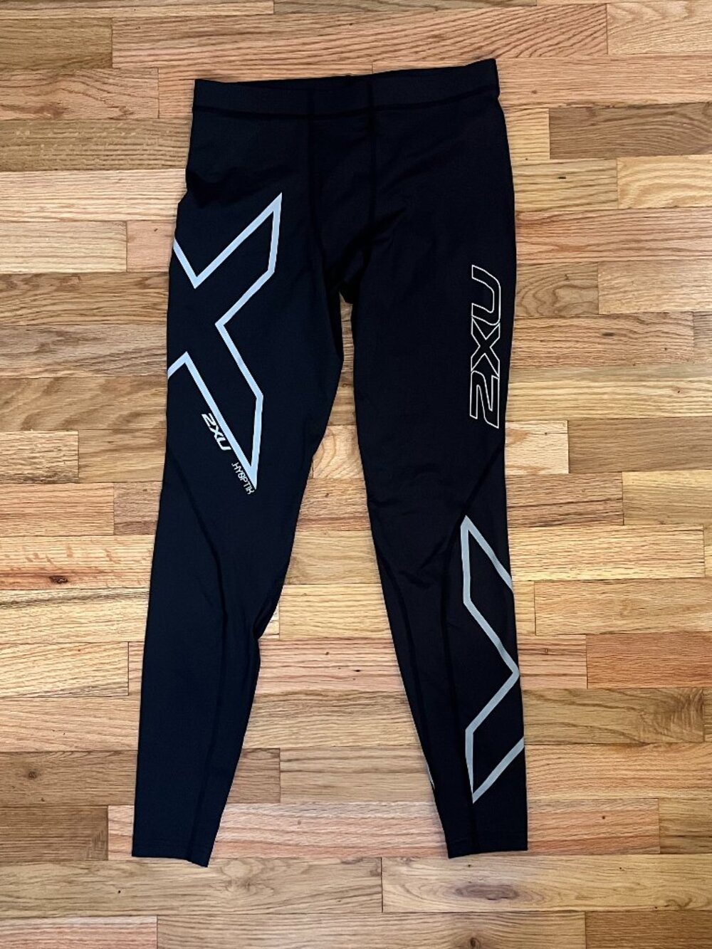 Men's Large 2XU Hyoptik Running Compression Pants Tights